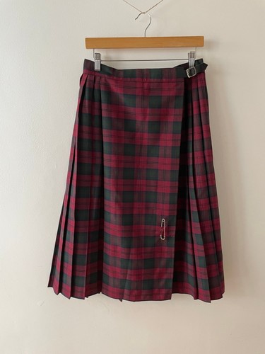 Vintage debenhams tartan kilt - tartan,