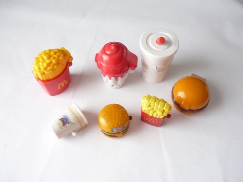 Vintage mcdonalds happy meals - mcdonalds,