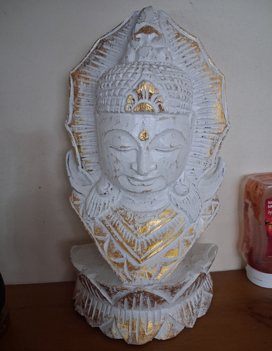 Buddhism buddha bust statue - buddha,