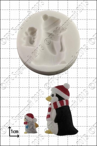 Silicone mould penguins food - silicone,
