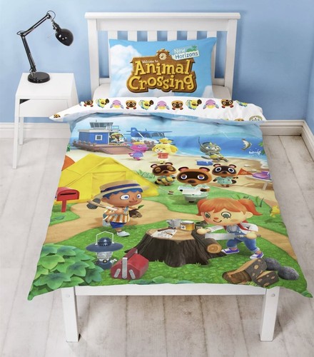 Animal crossing single duvet - crossing,