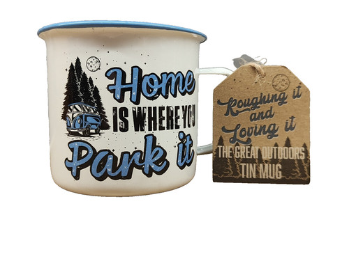 Camper metal mug home - camper,
