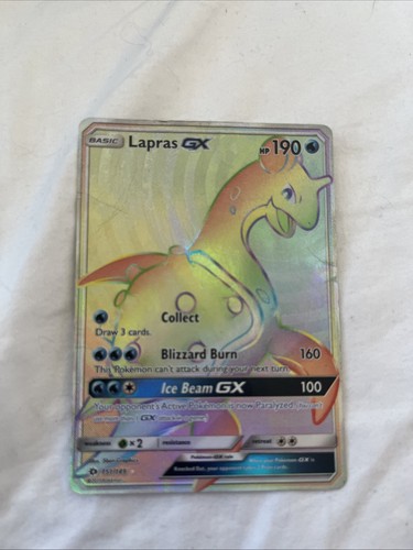 Pokémon tcg lapras - pokémon, gx