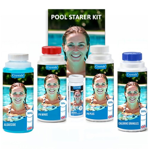 Pool starter kit chlorine - kit,