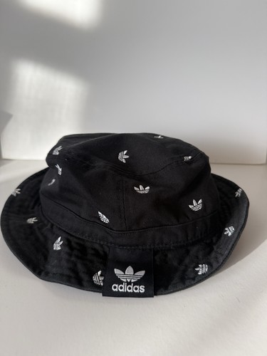 Adidas black white trefoil - black/white,