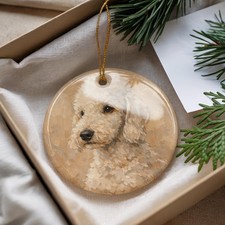 Bedlington terrier ornament - bedlington,