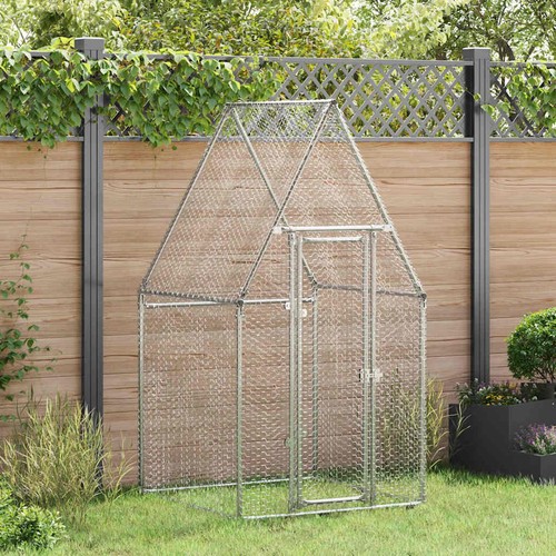 Chicken cage silver - cage,