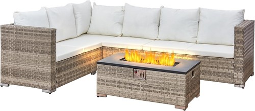 Seater rattan garden - 6-seater,
