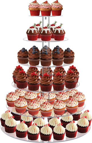 Tier large cupcake stand - cupcake,