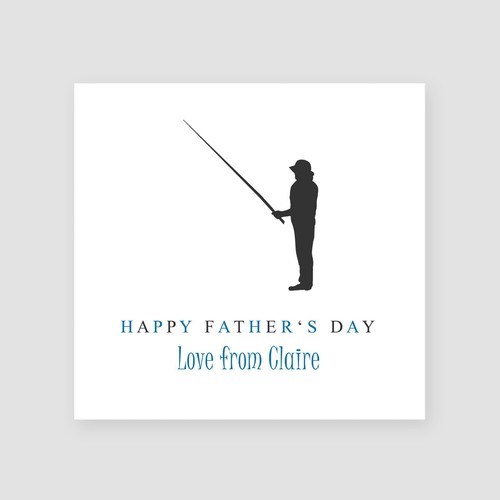 Personalised handmade fathers - handmade,