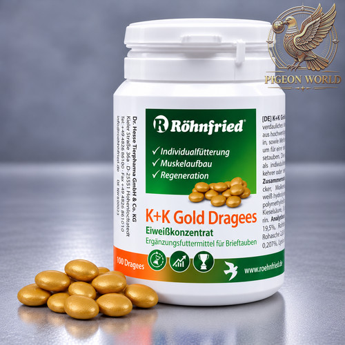 Rohnfried gold dragees - k+k, 100