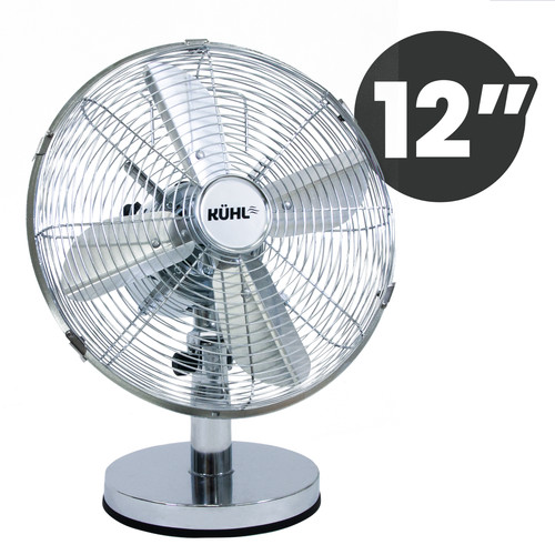 Kühl chrome desk fan - 12",