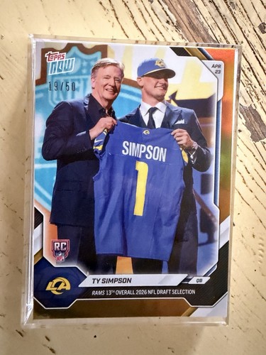 2026 topps now simpson - topps,