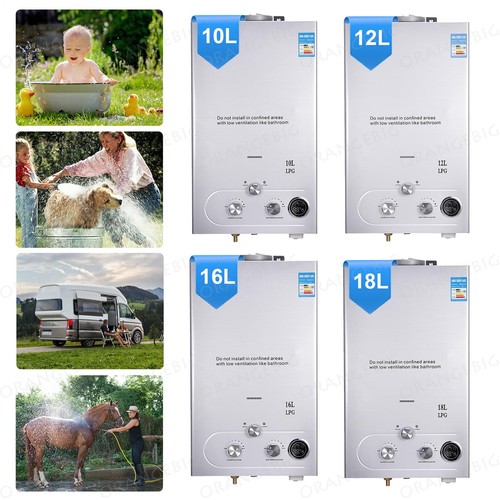 18l tankless lpg water heater - tankless,