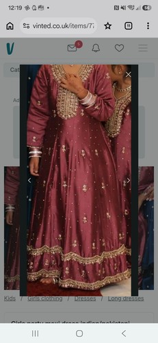 Girls indian pakistani maxi - indian/pakistani,