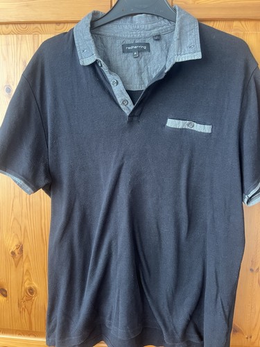Red herring black shirt m - herring,