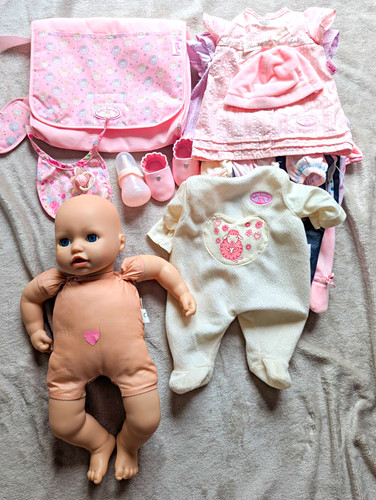 Baby annabell interactive soft - baby,
