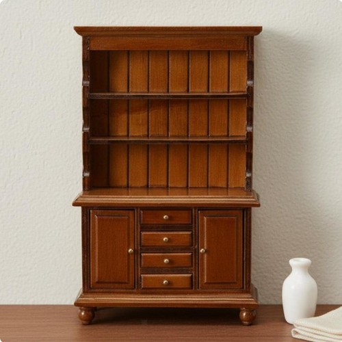 Wooden cabinet 12 - wooden, scale