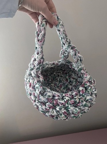 Vintage rag rug fabric - vintage,