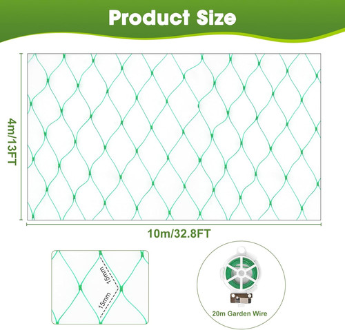 Yhmall green garden netting - garden,