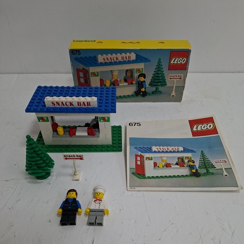 Vintage lego 675 snack - 675, bar