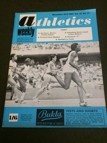 Athletics weekly wyomia - athletics,