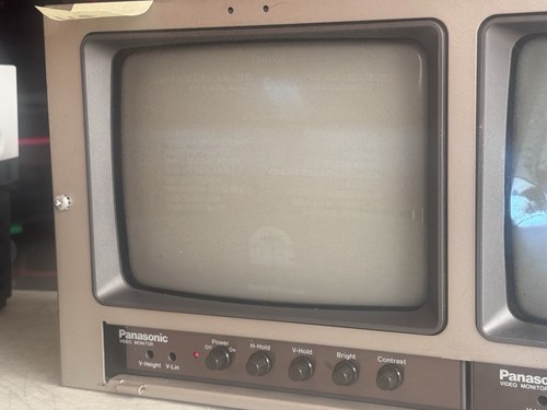 Panasonic 930 w video - panasonic, b&w