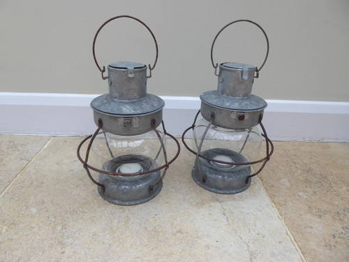 Vintage style garden lanterns - style,