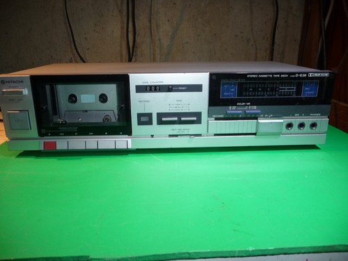Hitachi e26 cassette deck - hitachi,