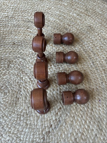 Reclaimed wooden curtain - reclaimed, pole