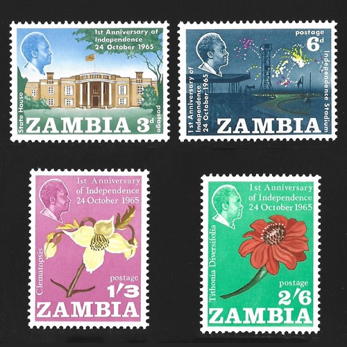 Zambia 1965 1st - zambia,