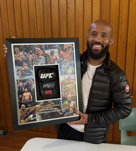 Demetrious johnson signed - johnson,