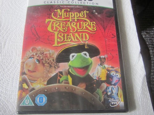 Dvd muppet treasure island - treasure,