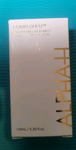 Alpha liquid gold with - gold,
