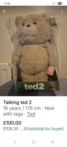Talking ted not working - 2,