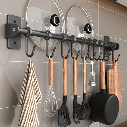 Kitchen hook rack - kitchen, stainless