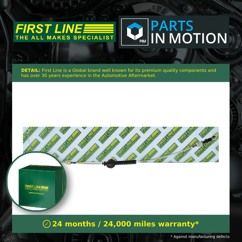 Gear change cable - cable, fits