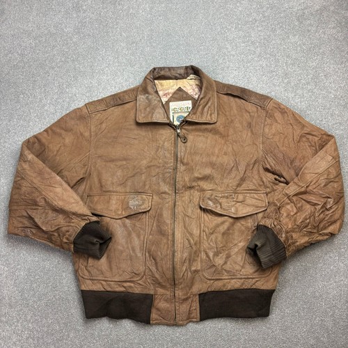 Leather flying jacket adult - leather,