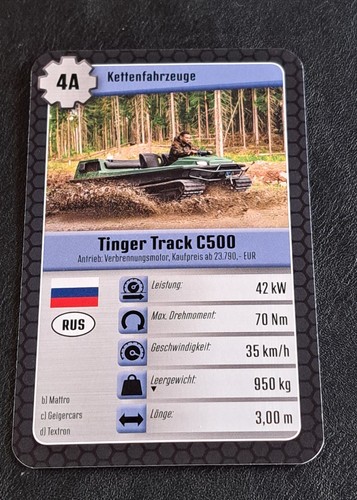 Tinger track c500 tracked - c500,