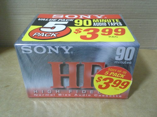 5pk sony 90hfc high - 5pk., c-90hfc