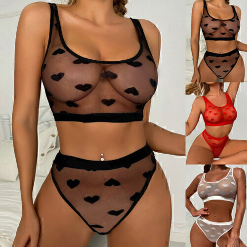Womens sexy lace see through - sexy,