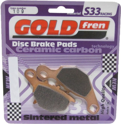Goldfren s33 brake pads front - s33,