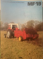 Massey Ferguson 19 Manure Spreader Leaflet 