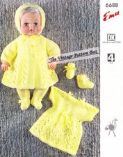 TINY TEARS SET for 12" 4ply &