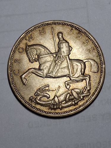 1935 king george crown - king, v
