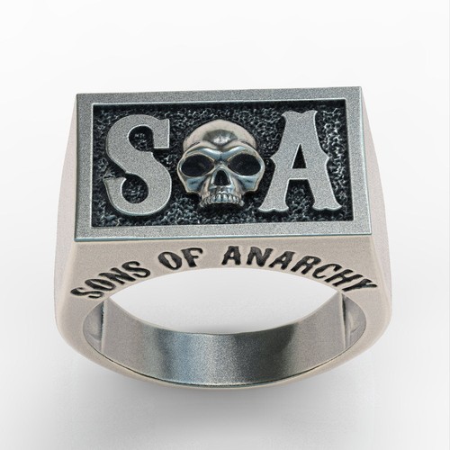 Mens sons anarchy skull - of,