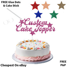 Custom Personalised Glitter