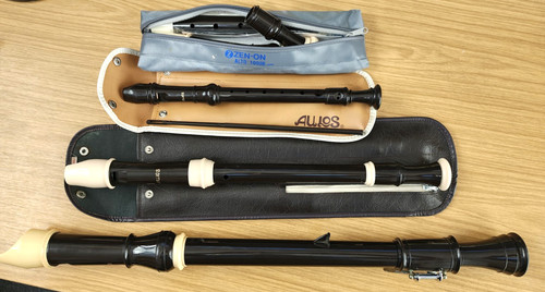 Aulos recorder collection - recorder,