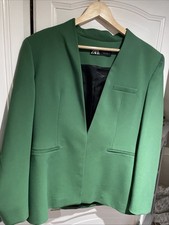Zara Green Blazer Size XL