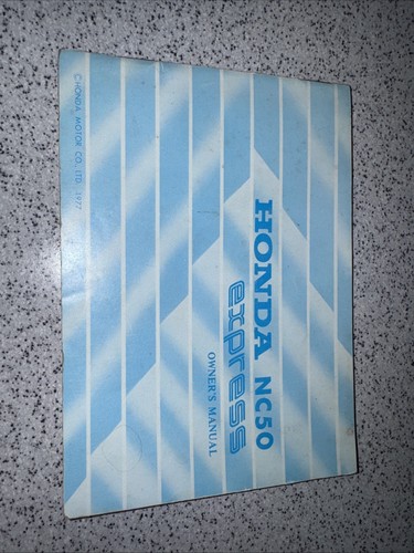 Honda nc50 express owners - honda,